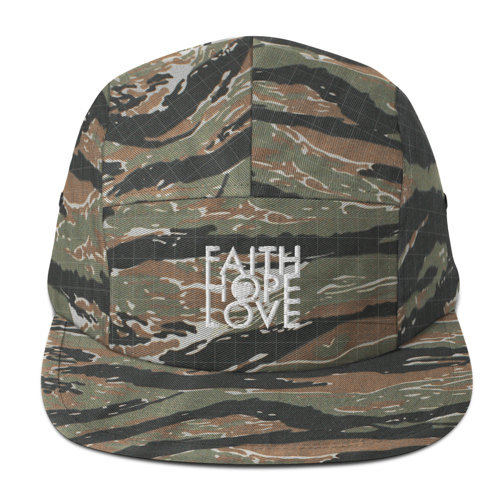 FHL - Five Panel Cap - Faith Hope Love | Affirmation Bottles & Products for the mind, body & soul - by Molor