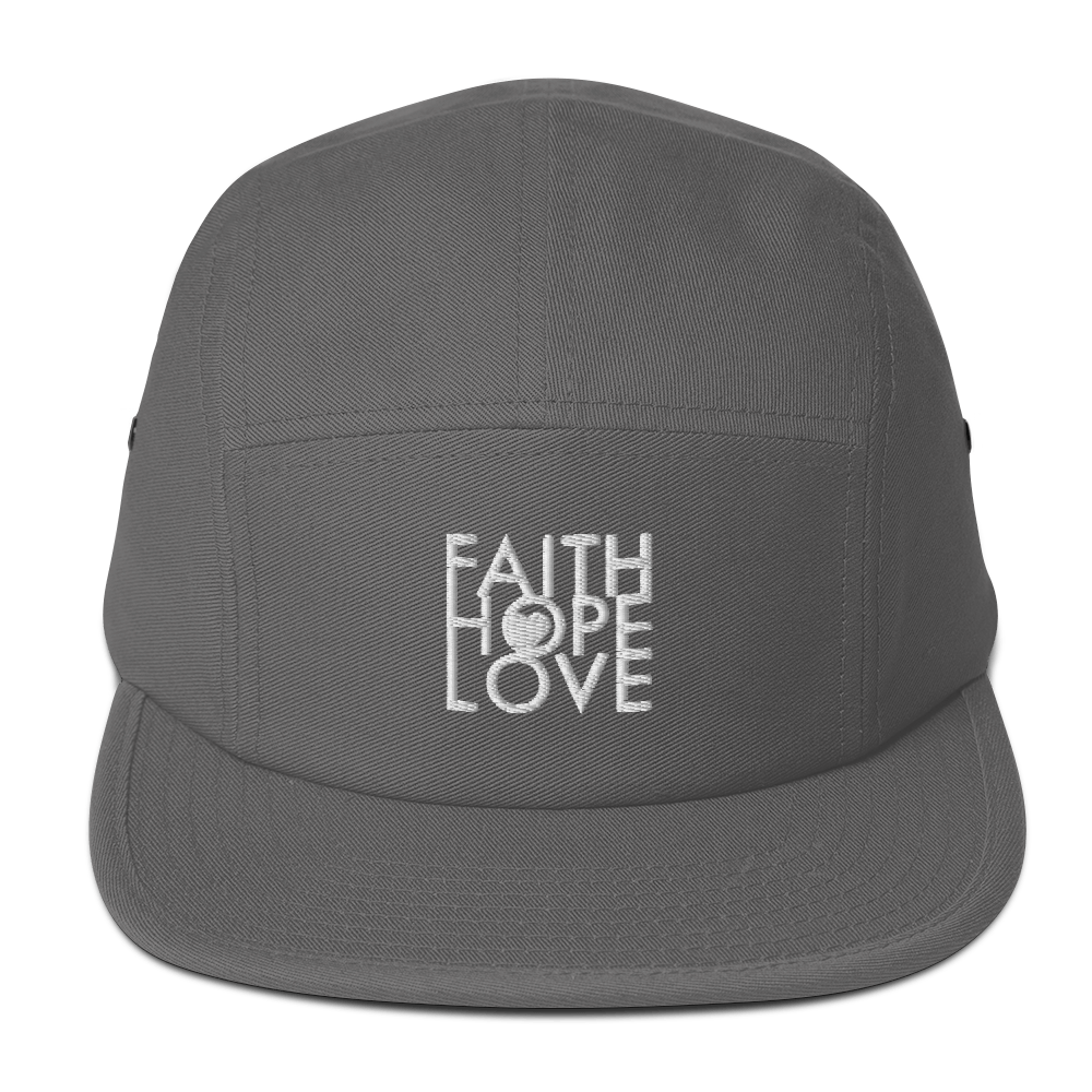 FHL - Five Panel Cap - Faith Hope Love | Affirmation Bottles & Products for the mind, body & soul - by Molor