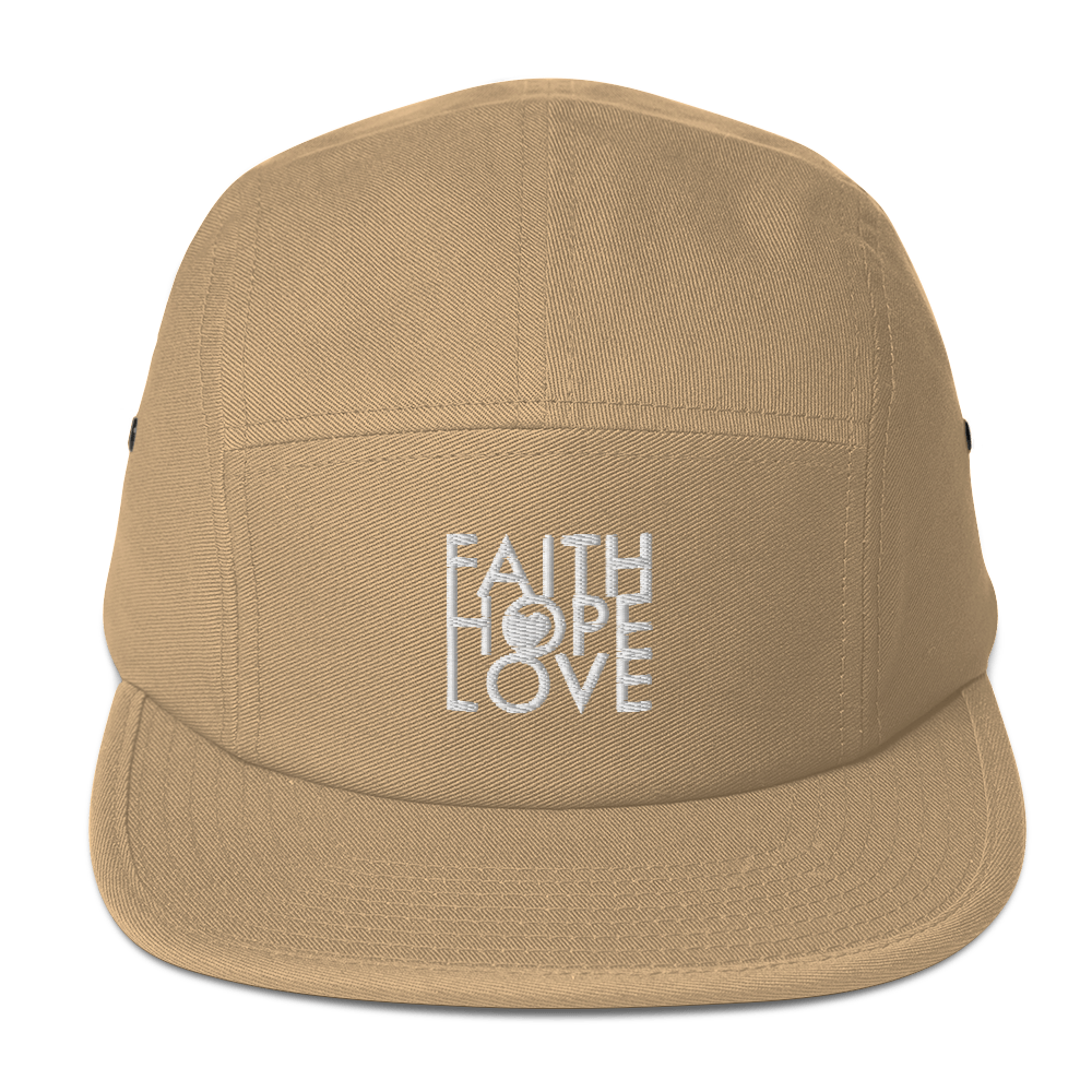FHL - Five Panel Cap - Faith Hope Love | Affirmation Bottles & Products for the mind, body & soul - by Molor