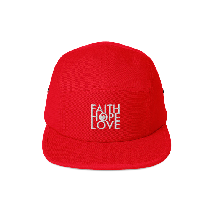FHL - Five Panel Cap - Faith Hope Love | Affirmation Bottles & Products for the mind, body & soul - by Molor