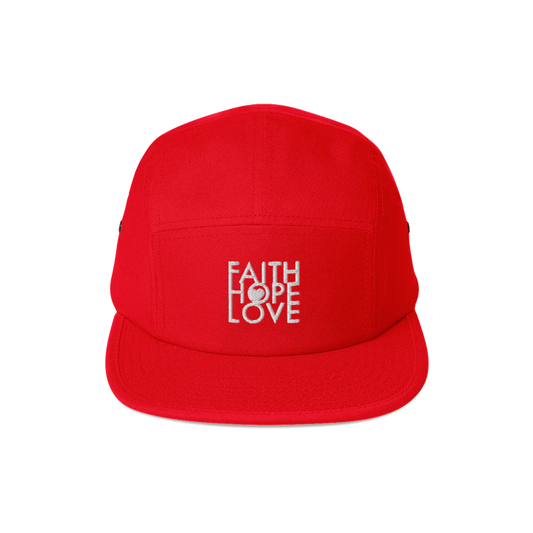 FHL - Five Panel Cap - Faith Hope Love | Affirmation Bottles & Products for the mind, body & soul - by Molor