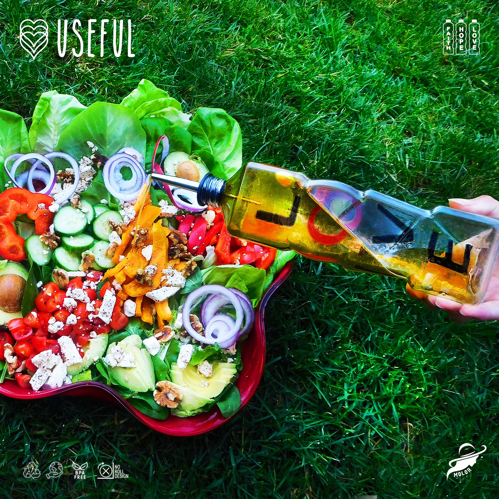 Faith Hope Love - Affirmation Bottle Gift Set - Faith Hope Love | Affirmation Bottles & Products for the mind, body & soul - by Molor