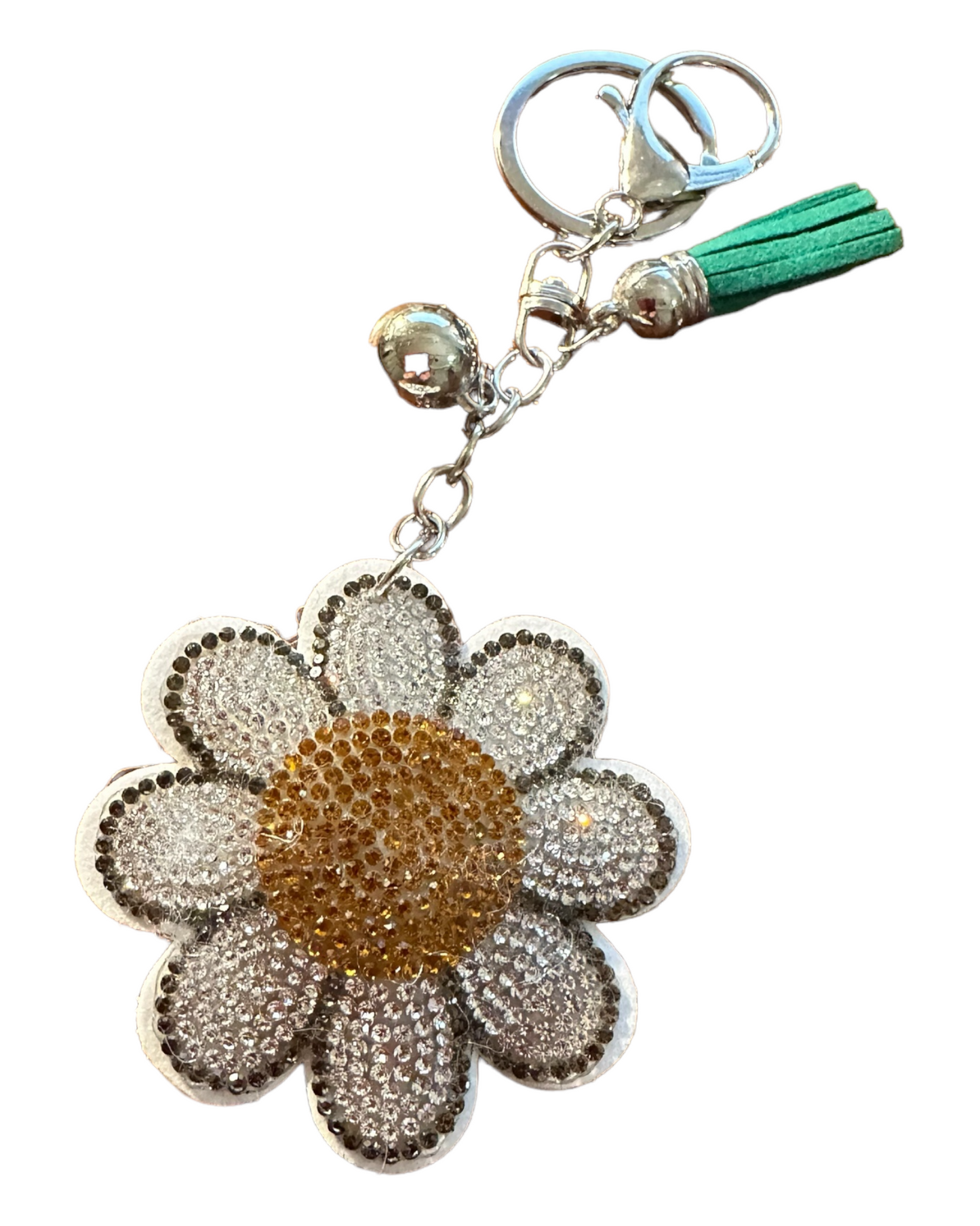 Keychain - Flower - Faith Hope Love | Affirmation Bottles & Products for the mind, body & soul - by Molor