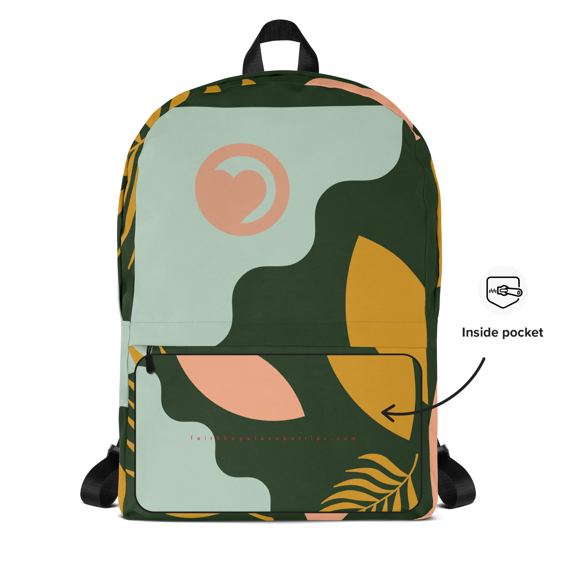 FHL Tropical Backpack - Faith Hope Love | Affirmation Bottles & Products for the mind, body & soul - by Molor