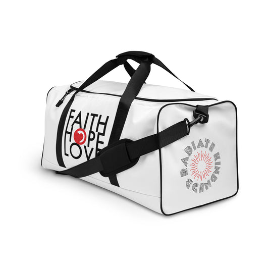 FHL - Duffle Bag - Faith Hope Love | Affirmation Bottles & Products for the mind, body & soul - by Molor