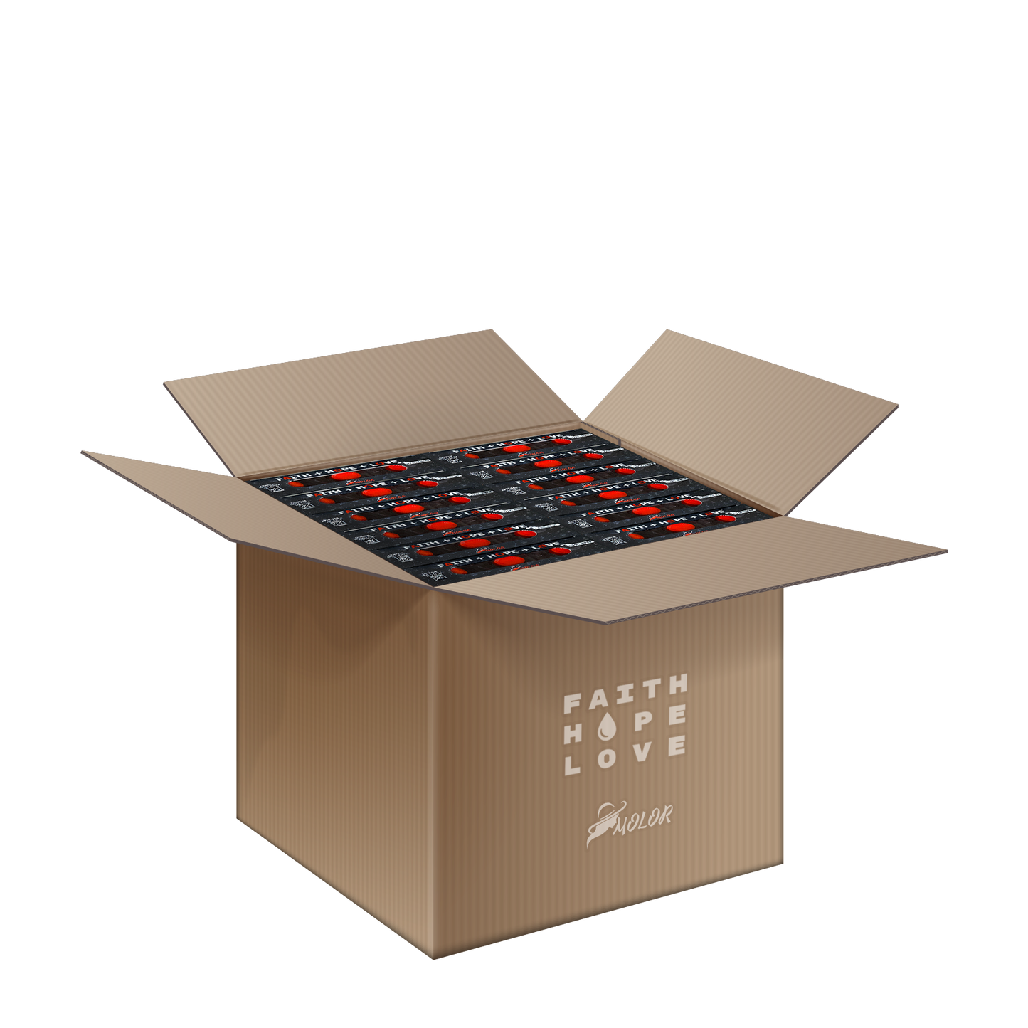 Faith Hope Love - Affirmation Bottles Gift Set (Case of 24) - Wholesale - Faith Hope Love | Affirmation Bottles & Products for the mind, body & soul - by Molor