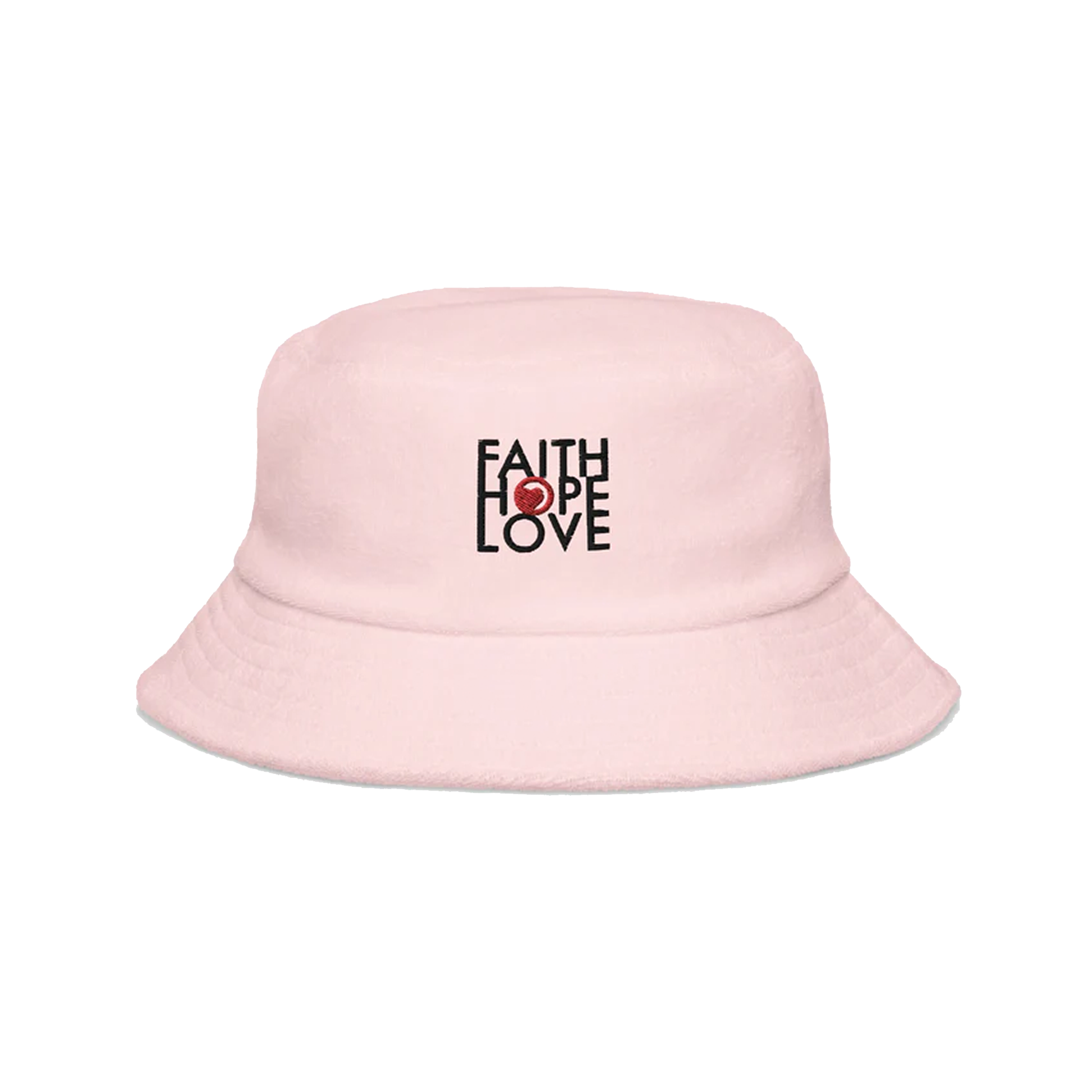 Faith Hope Love Terry Cloth Bucket Hat - Faith Hope Love | Affirmation Bottles & Products for the mind, body & soul - by Molor