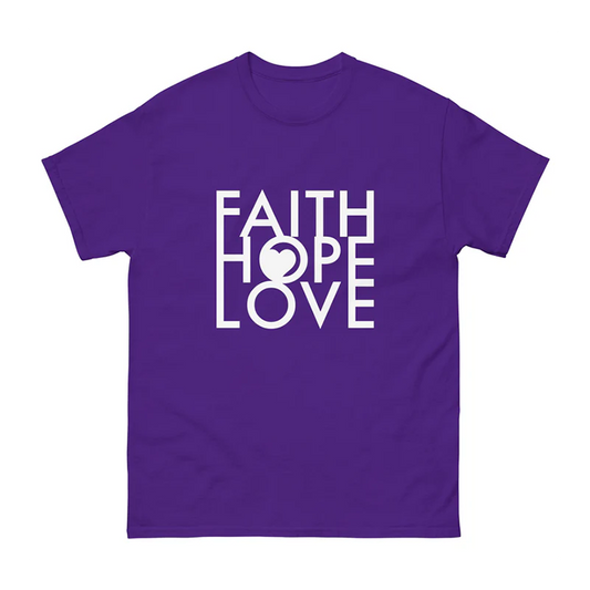 FHL - Classic Tee - Faith Hope Love | Affirmation Bottles & Products for the mind, body & soul - by Molor
