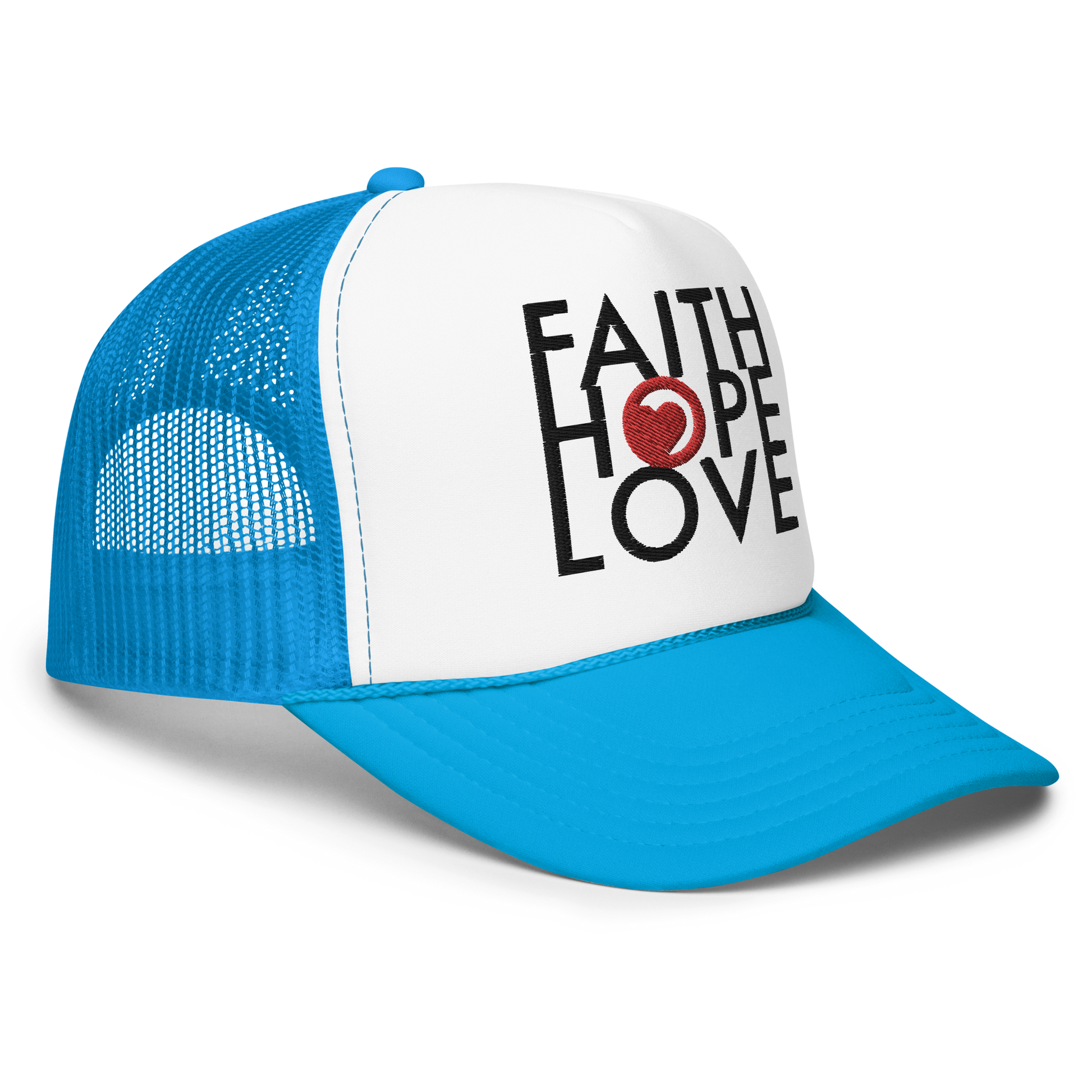 FHL - Trucker Hat - Faith Hope Love | Affirmation Bottles & Products for the mind, body & soul - by Molor