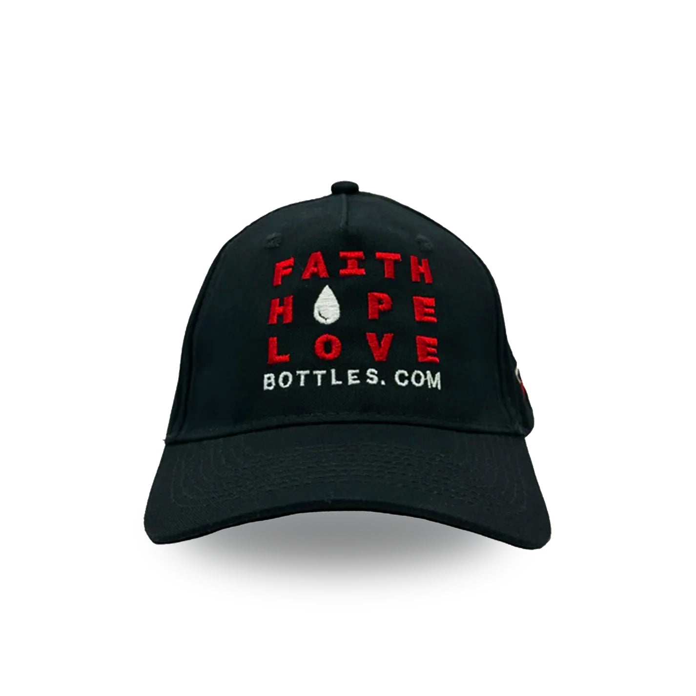 FHL - Black Baseball Hat - Faith Hope Love | Affirmation Bottles & Products for the mind, body & soul - by Molor
