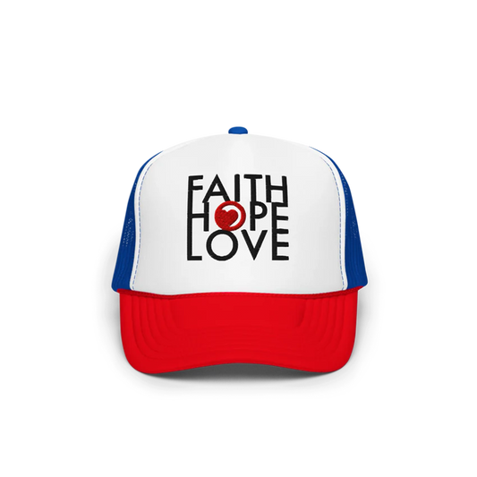 FHL - Trucker Hat - Faith Hope Love | Affirmation Bottles & Products for the mind, body & soul - by Molor