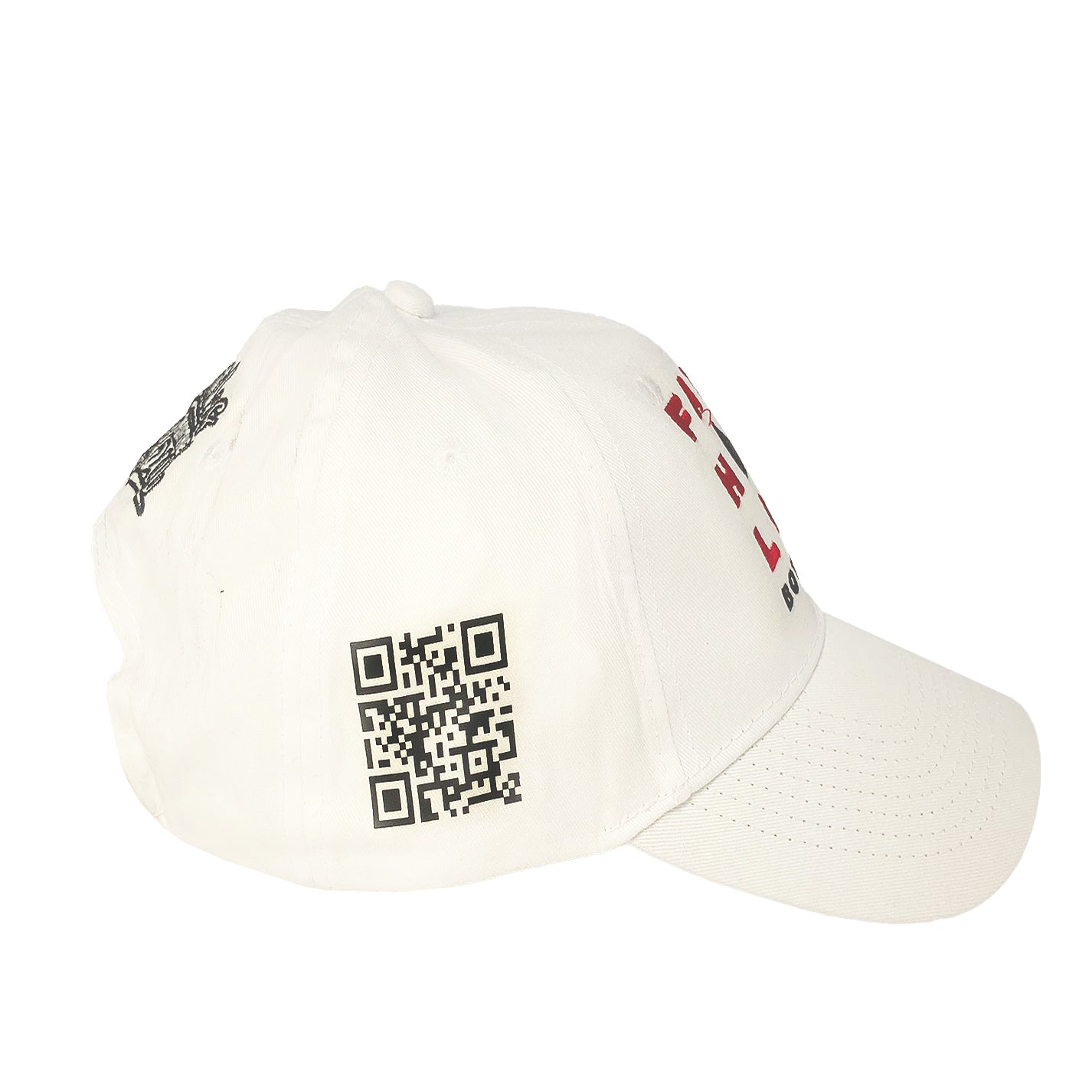 White Baseball Hat with Faith Hope Love and Bottles for the Soul Messaging - Faith Hope Love | Affirmation Bottles & Products for the mind, body & soul - by Molor