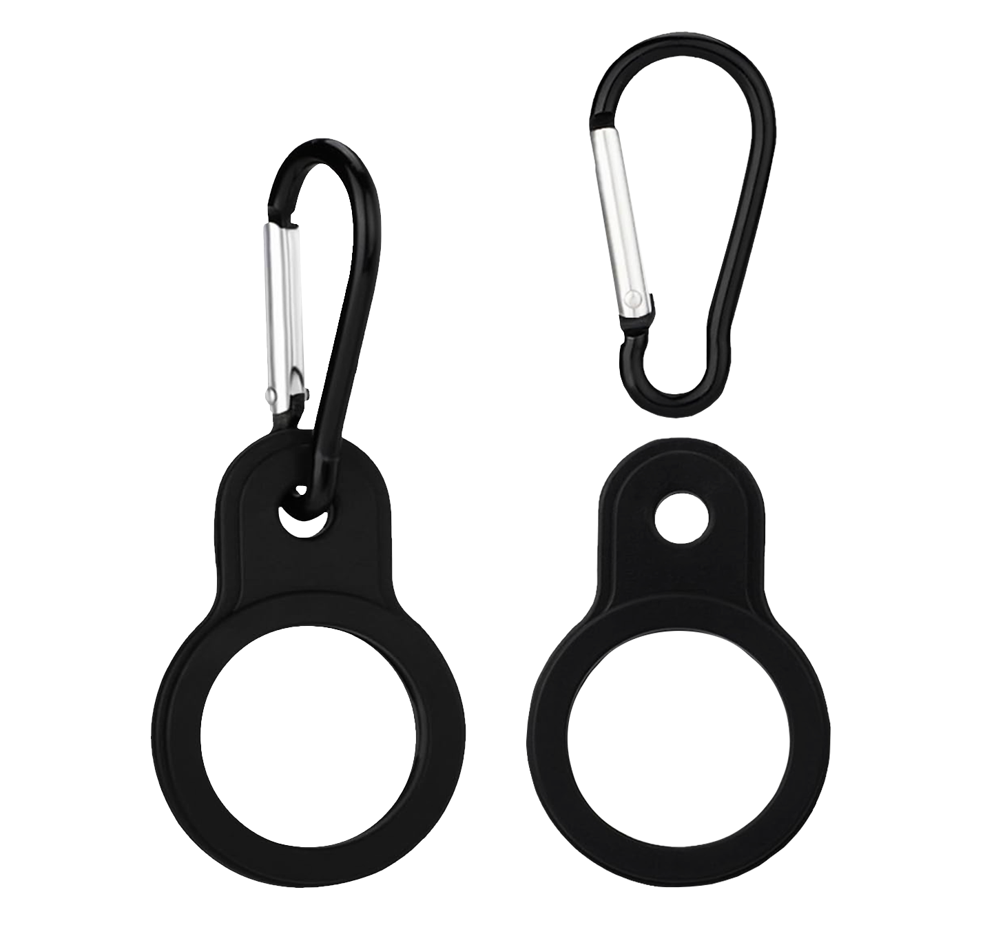 Affirmation Bottle Accessory - Bottle Carabiner Hook - Faith Hope Love | Affirmation Bottles & Products for the mind, body & soul - by Molor