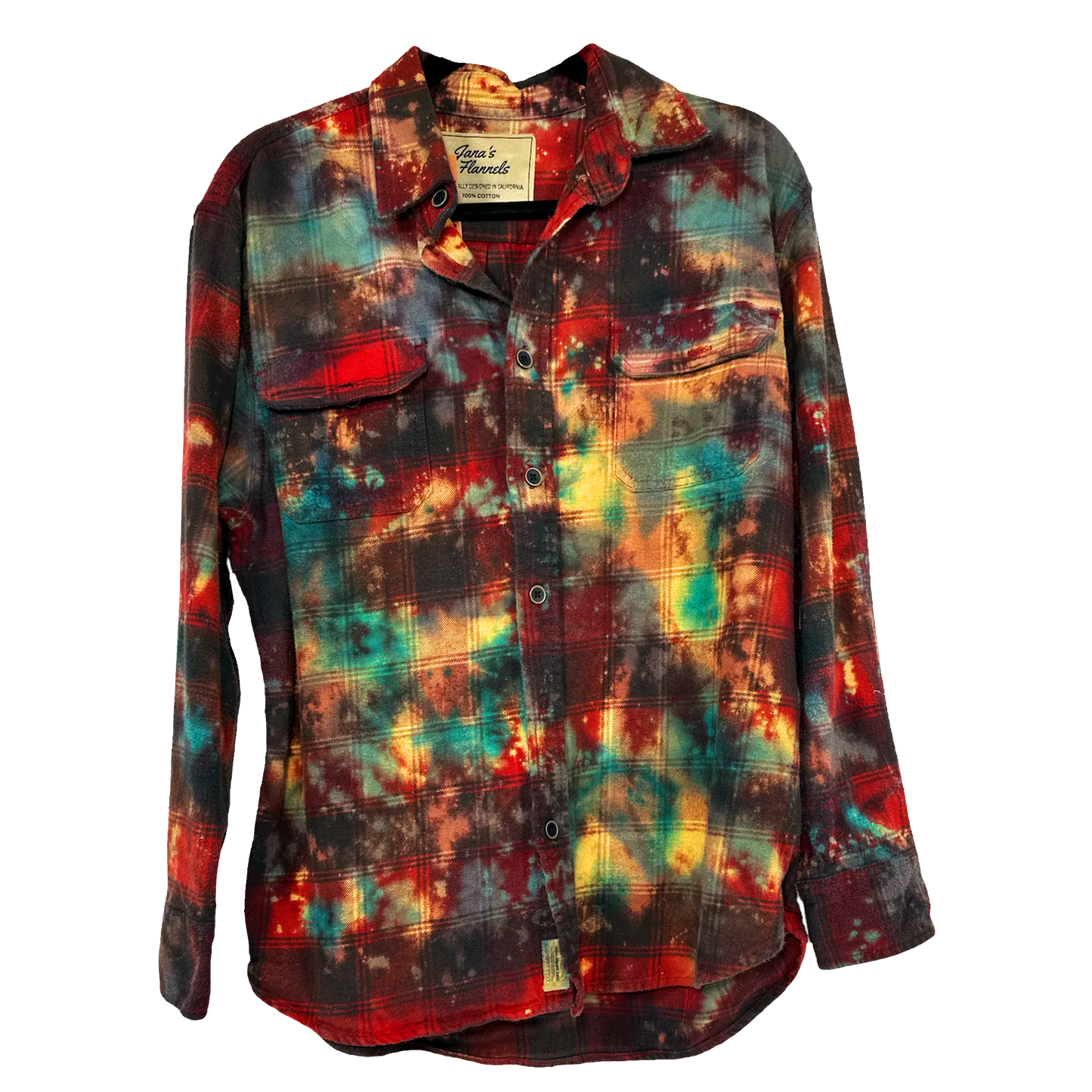 FHL - Acid Wash Flannel & Patch - Faith Hope Love | Affirmation Bottles & Products for the mind, body & soul - by Molor