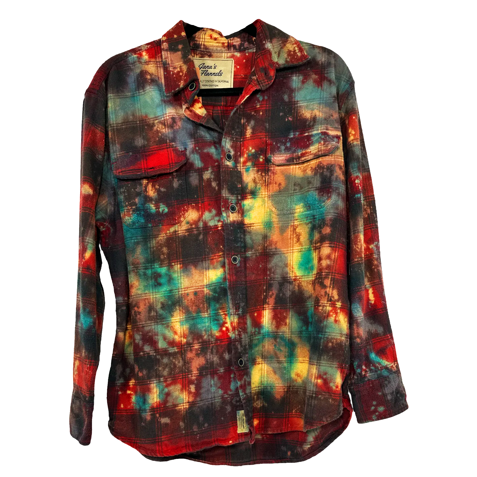 FHL - Acid Wash Flannel & Patch - Faith Hope Love | Affirmation Bottles & Products for the mind, body & soul - by Molor