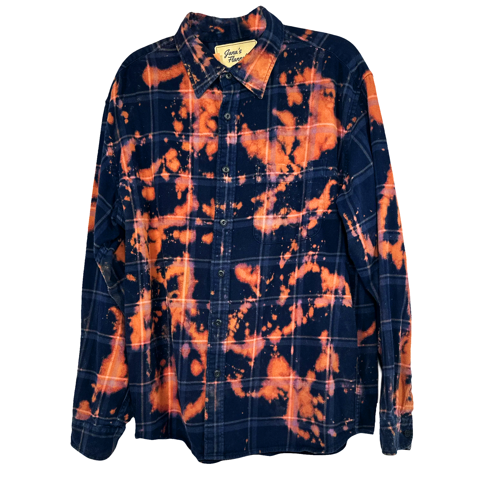 FHL - Acid Wash Flannel & Patch - Faith Hope Love | Affirmation Bottles & Products for the mind, body & soul - by Molor