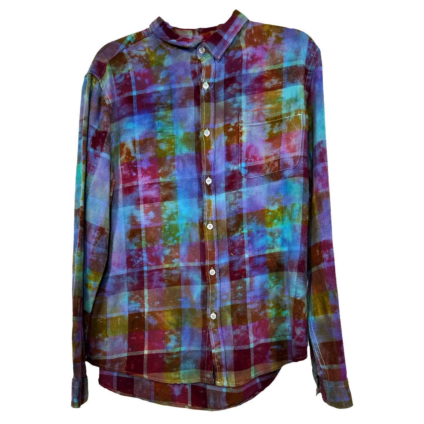 FHL - Acid Wash Flannel & Patch - Faith Hope Love | Affirmation Bottles & Products for the mind, body & soul - by Molor