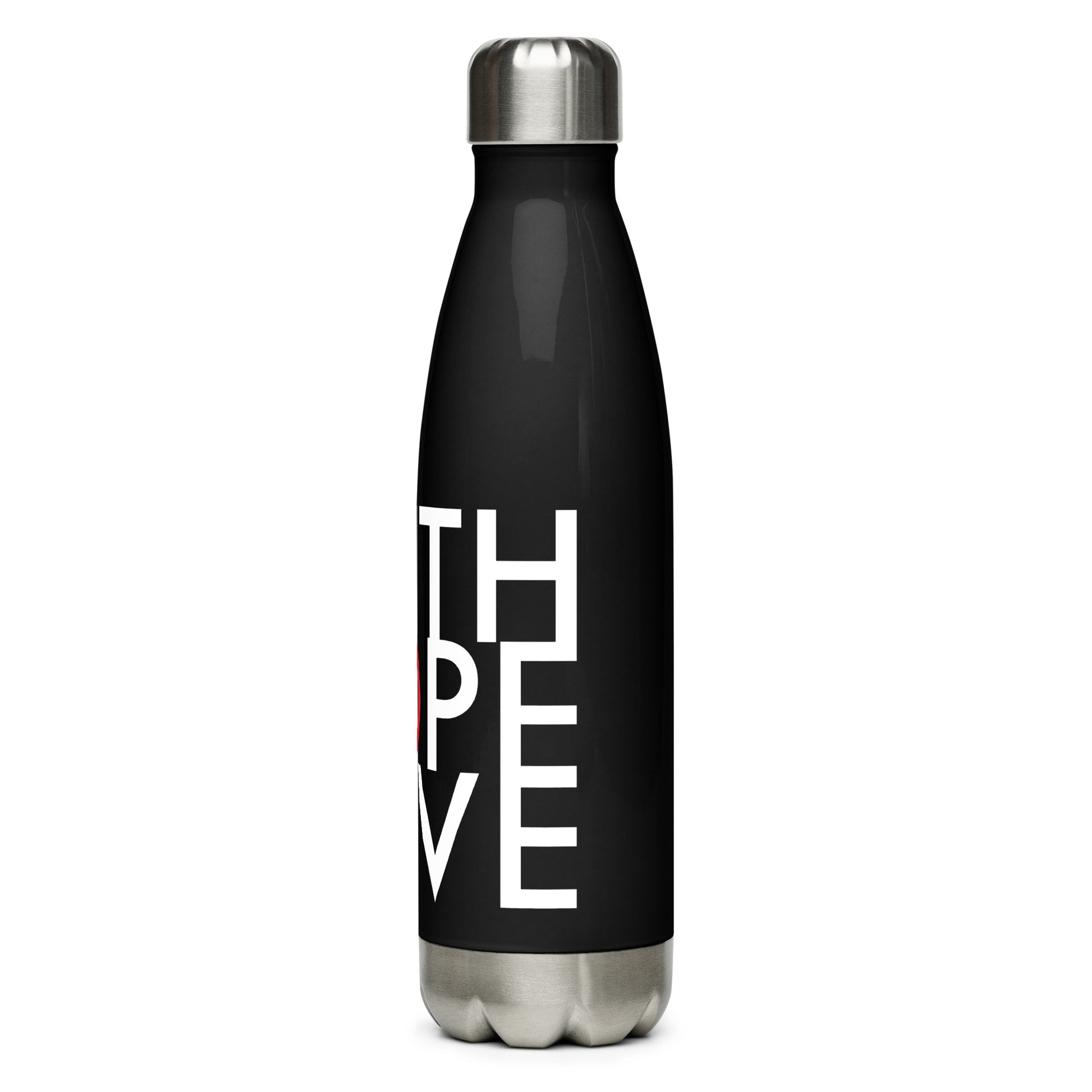 Stainless steel water bottle - Faith Hope Love | Affirmation Bottles & Products for the mind, body & soul - by Molor