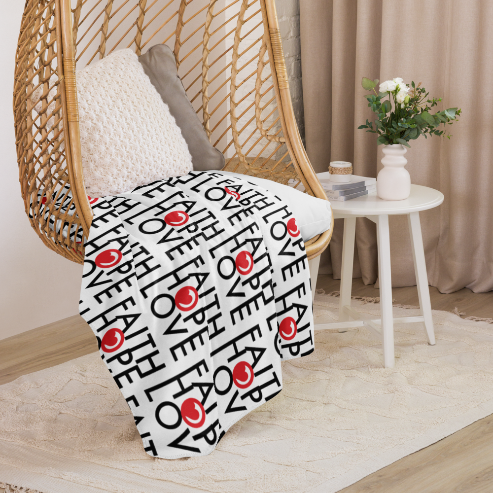 FHL - Sherpa Blanket Step - Faith Hope Love | Affirmation Bottles & Products for the mind, body & soul - by Molor
