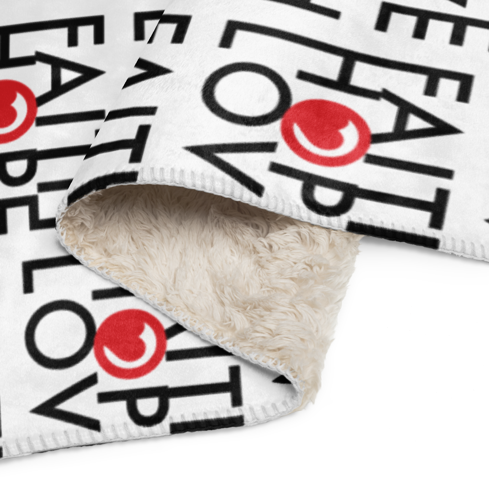 FHL - Sherpa Blanket Step - Faith Hope Love | Affirmation Bottles & Products for the mind, body & soul - by Molor
