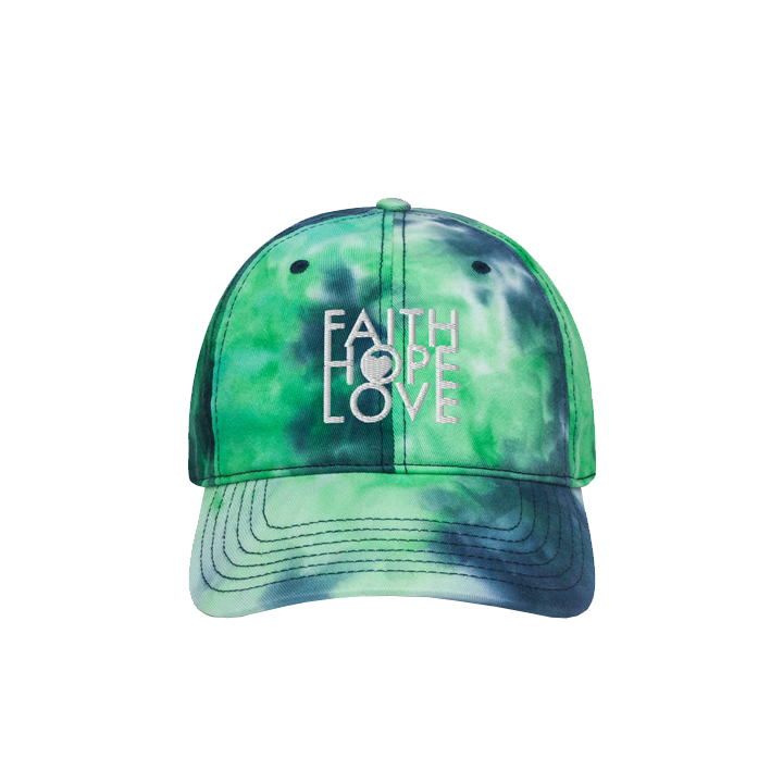 FHL - Tie Dye Cap - Faith Hope Love | Affirmation Bottles & Products for the mind, body & soul - by Molor