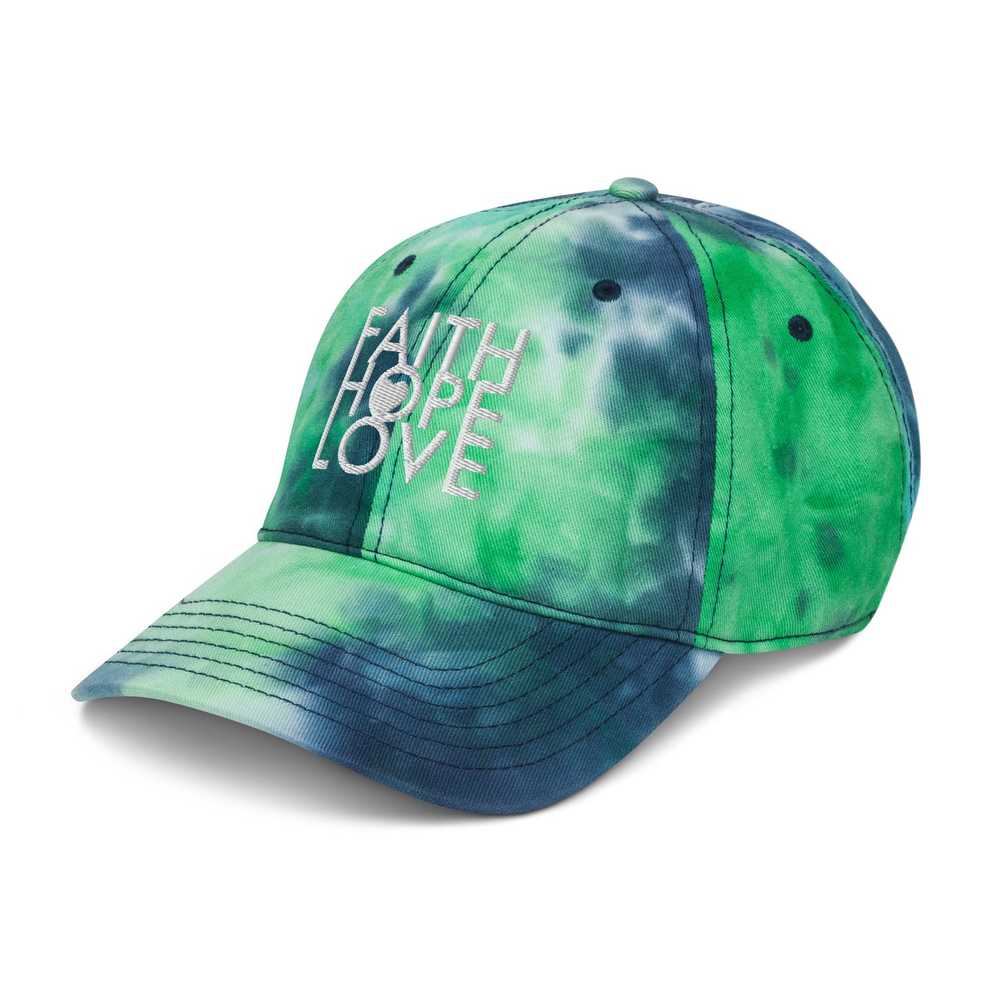 FHL - Tie Dye Cap - Faith Hope Love | Affirmation Bottles & Products for the mind, body & soul - by Molor