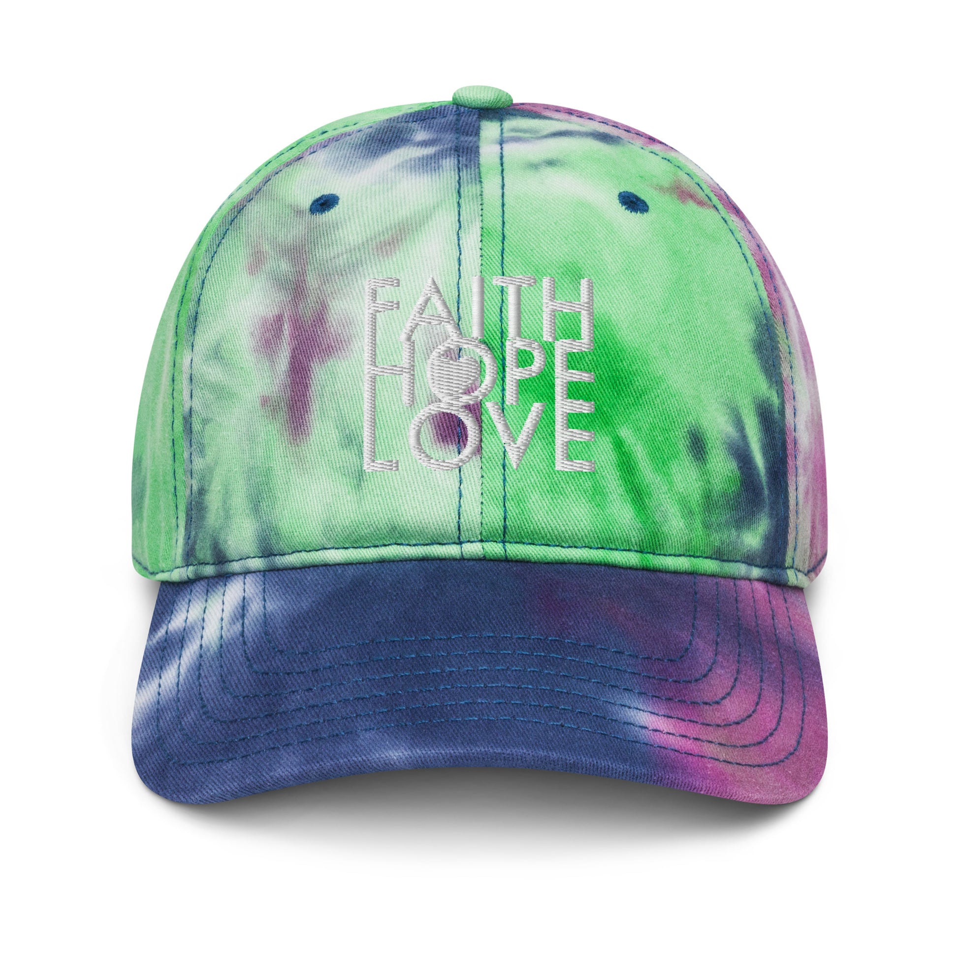 FHL - Tie Dye Cap - Faith Hope Love | Affirmation Bottles & Products for the mind, body & soul - by Molor