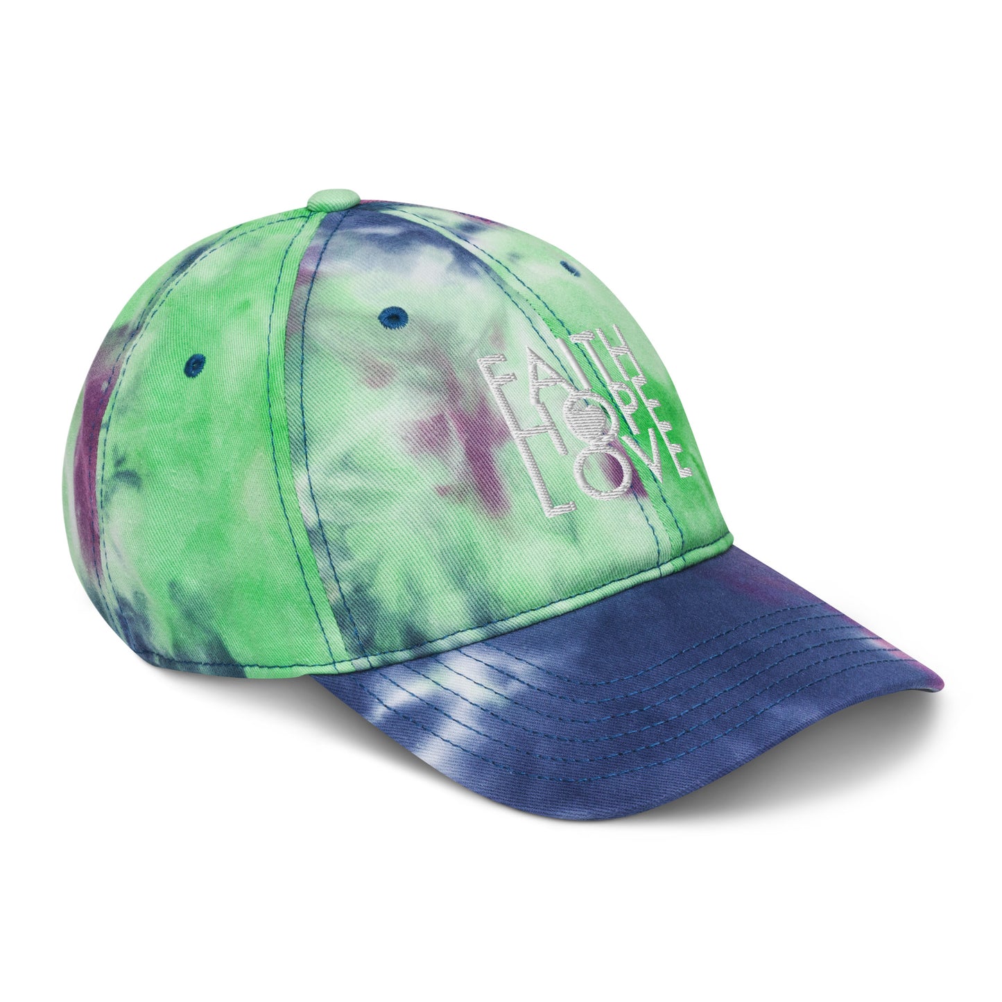 FHL - Tie Dye Cap - Faith Hope Love | Affirmation Bottles & Products for the mind, body & soul - by Molor