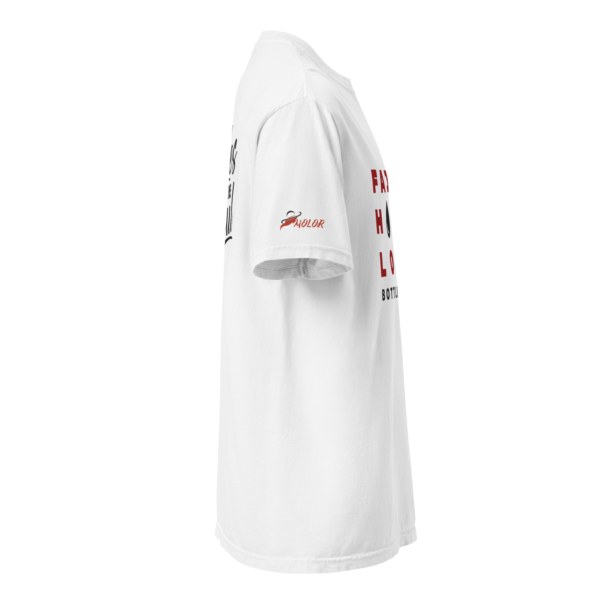 FHL Heavyweight Tee - Faith Hope Love | Affirmation Bottles & Products for the mind, body & soul - by Molor