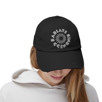 Radiate Kindness Distressed Cap