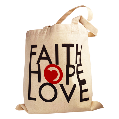 FHL - Heart Eco Canvas Tote