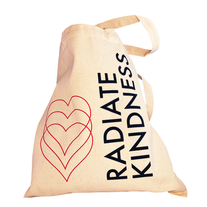 Radiate Kindness Eco Canvas Tote