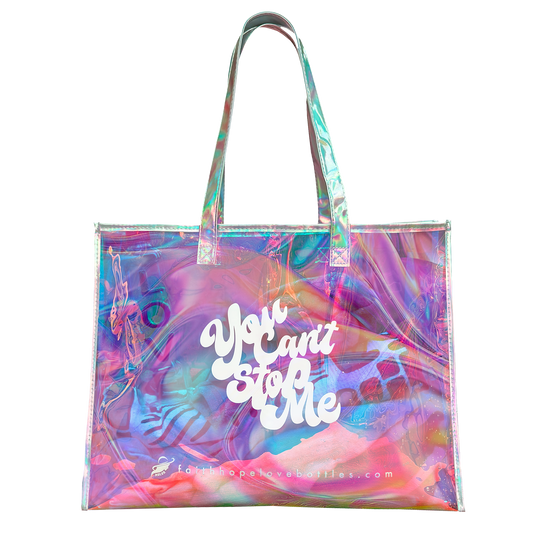 Galaxy Tote Bag by Molor Designs - You Can't Stop Me Beach Bag