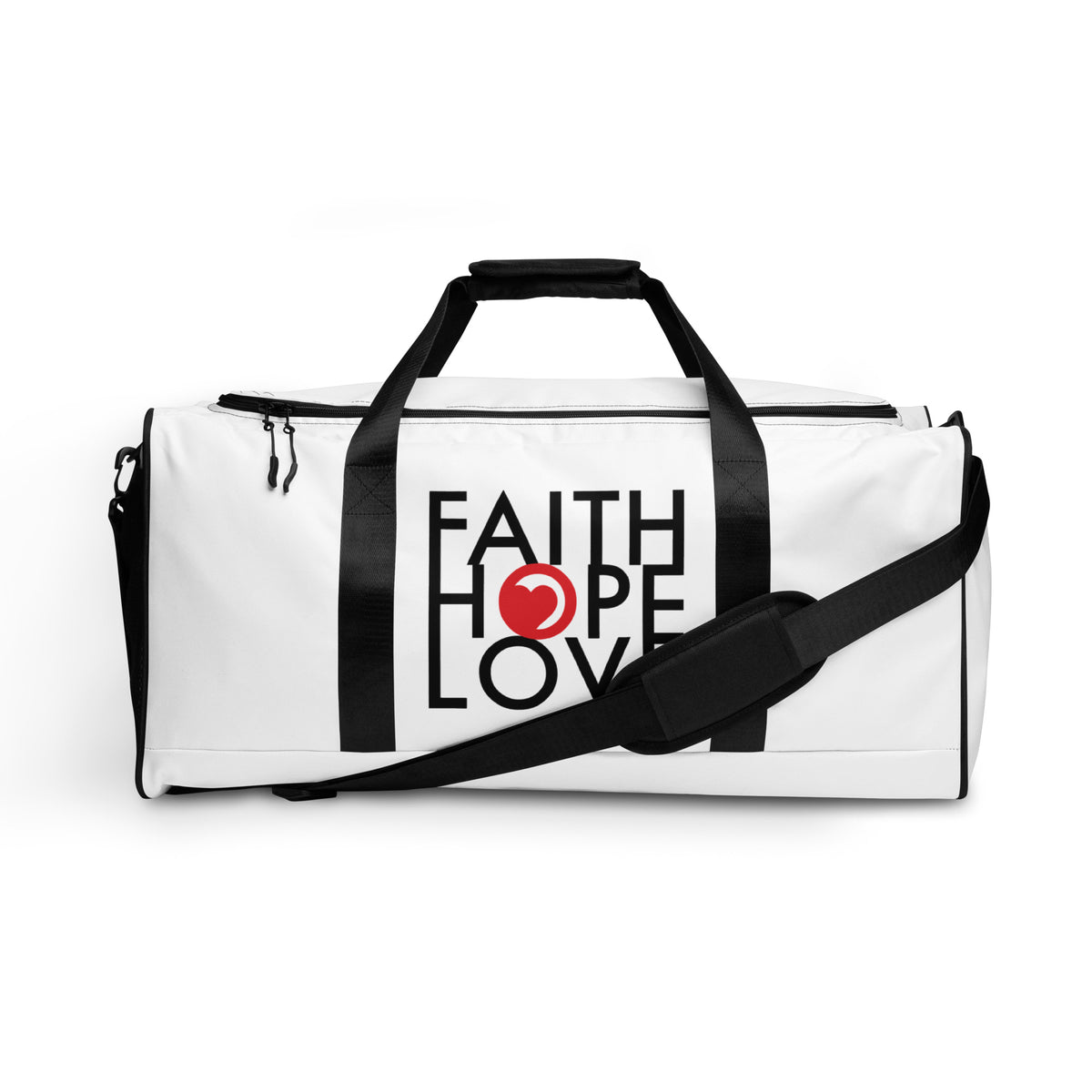 FHL - Duffle Bag – Faith Hope Love | Affirmation Bottles 