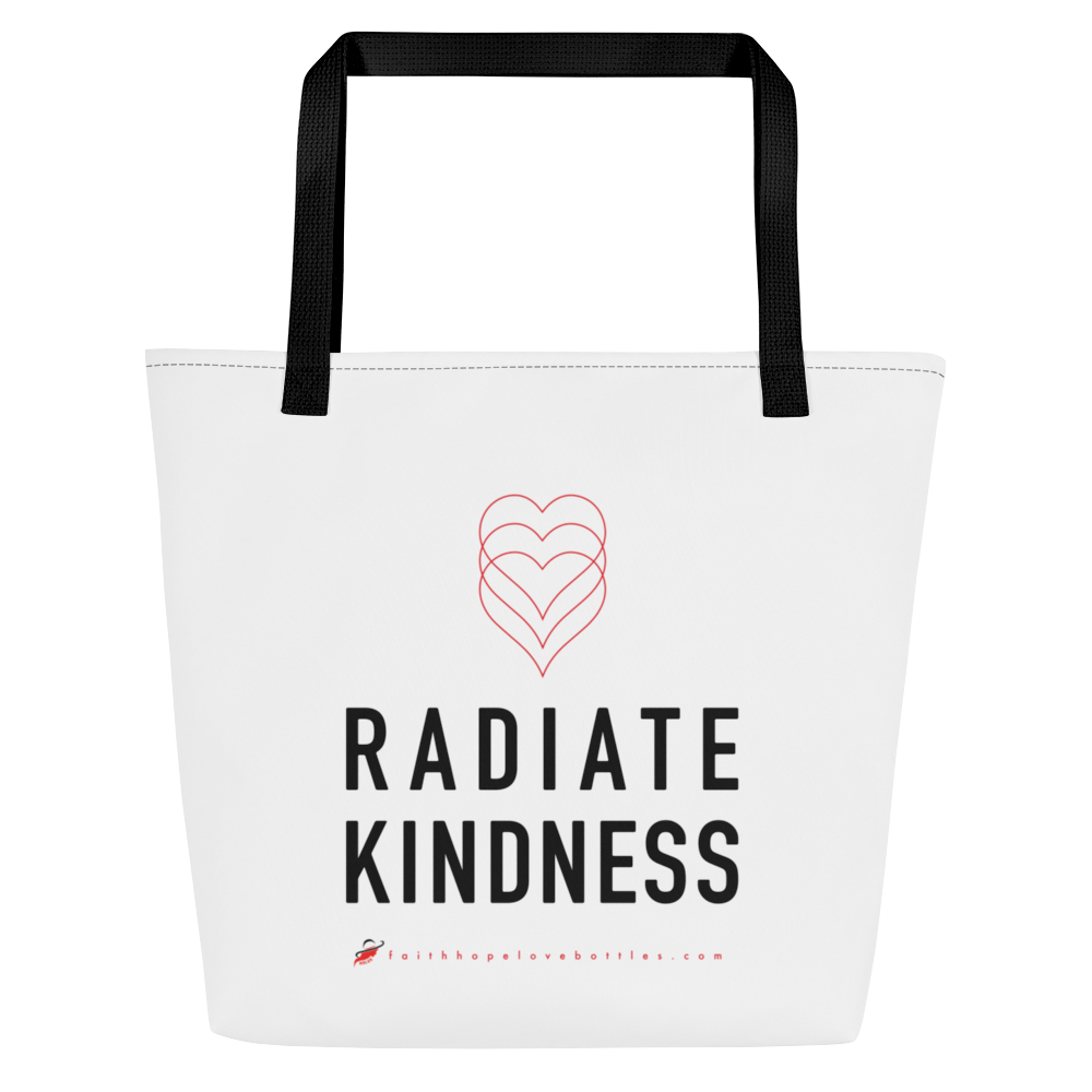 Radiate Kindness Large Tote