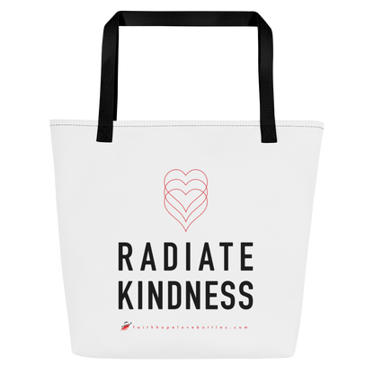 Radiate Kindness Large Tote