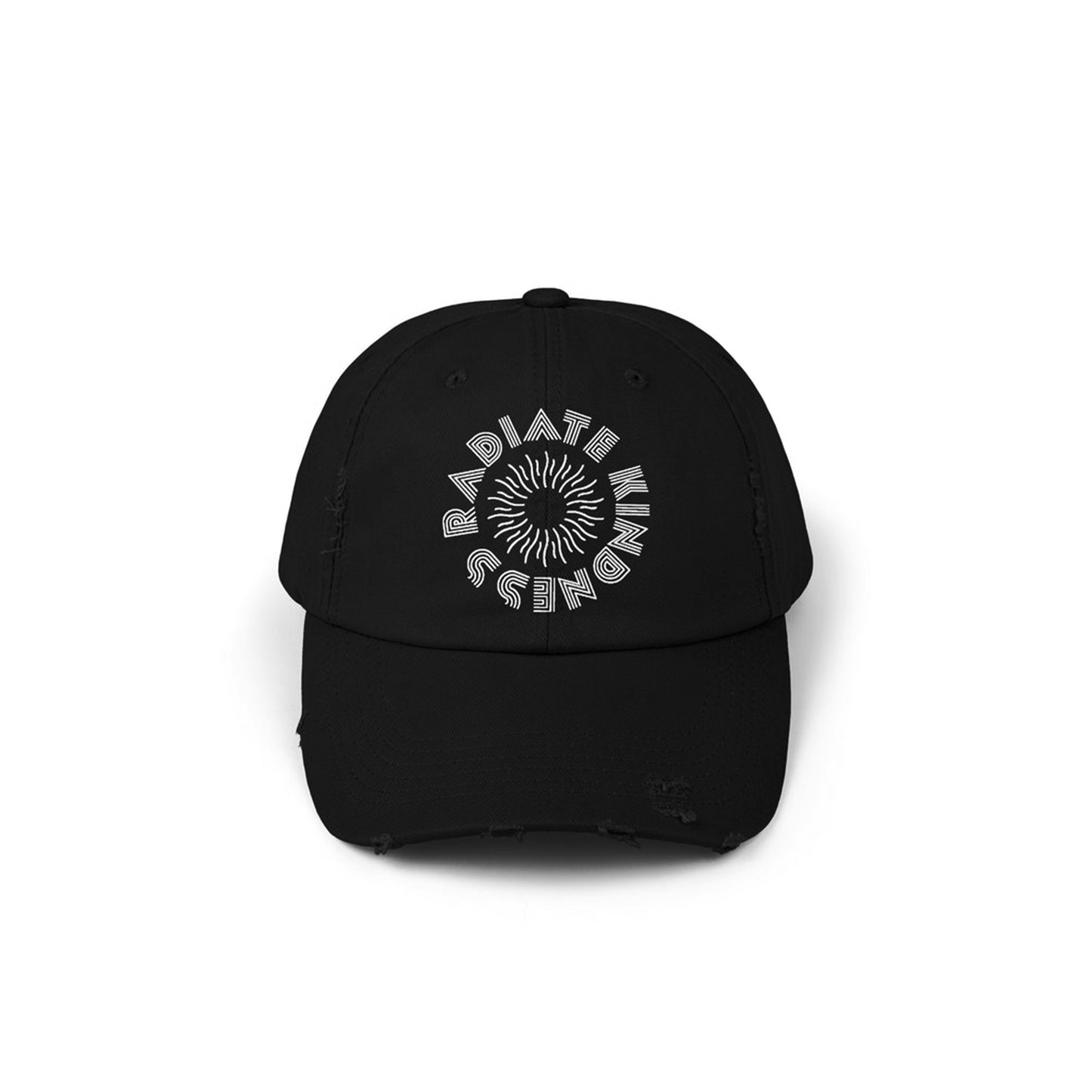 Radiate Kindness Distressed Cap