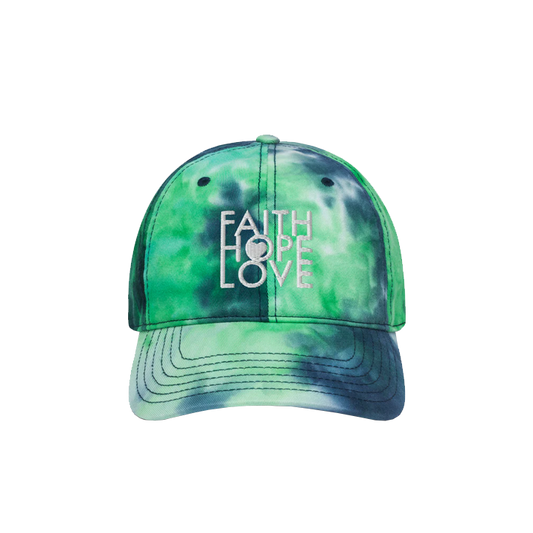 FHL - Tie Dye Cap - Faith Hope Love | Affirmation Bottles & Products for the mind, body & soul - by Molor