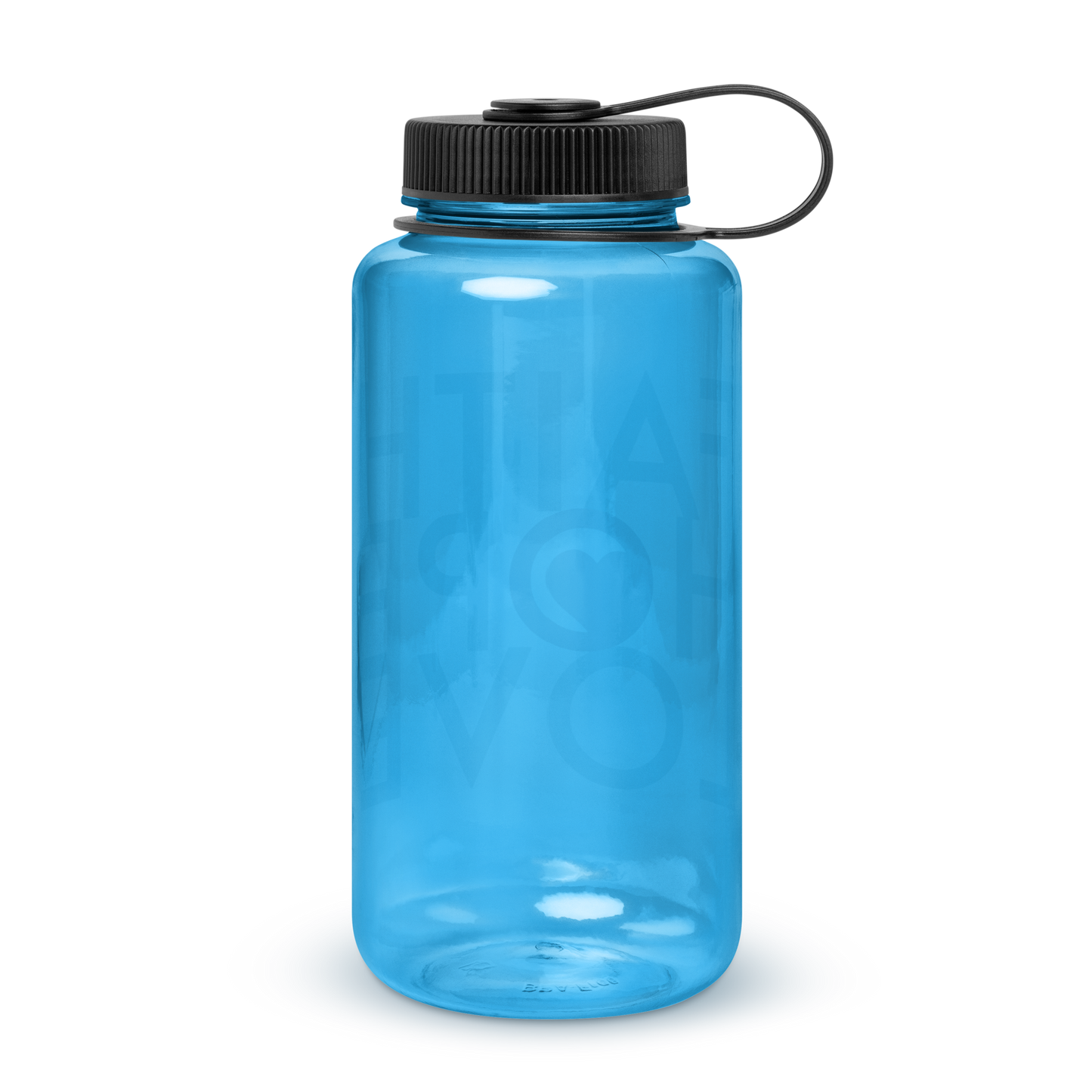 FHL Wide Mouth Plastic Water Bottle