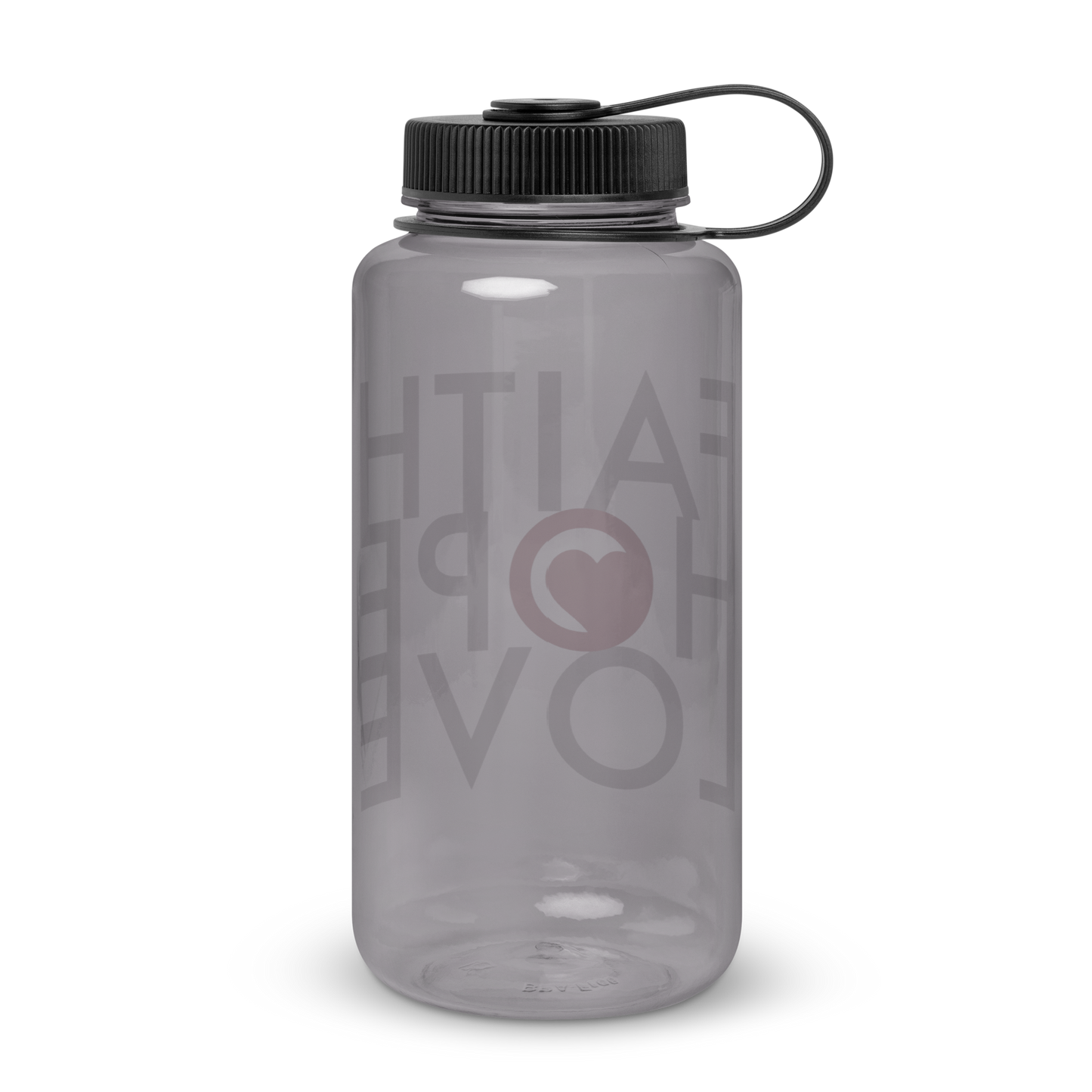 FHL Wide Mouth Plastic Water Bottle