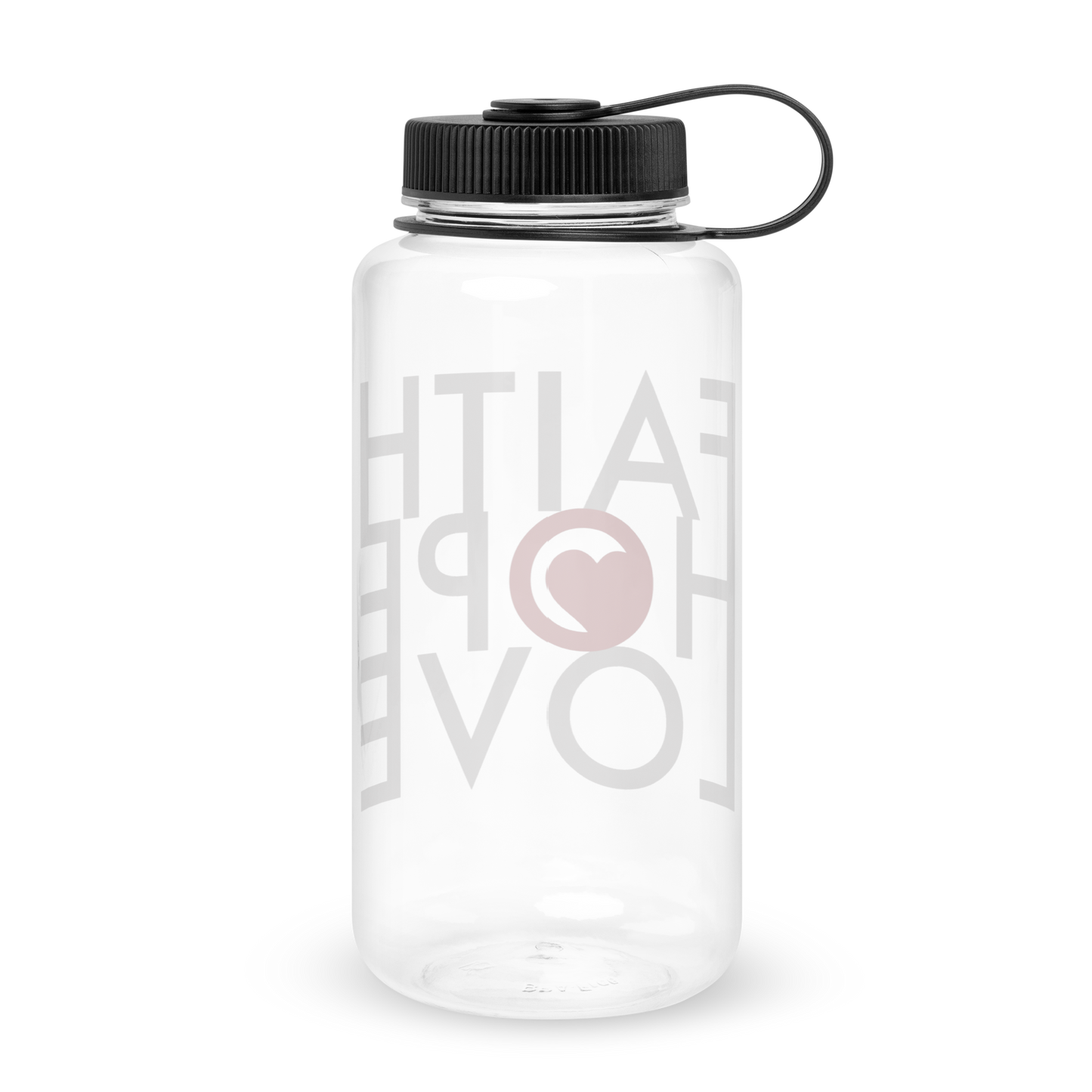 FHL Wide Mouth Plastic Water Bottle