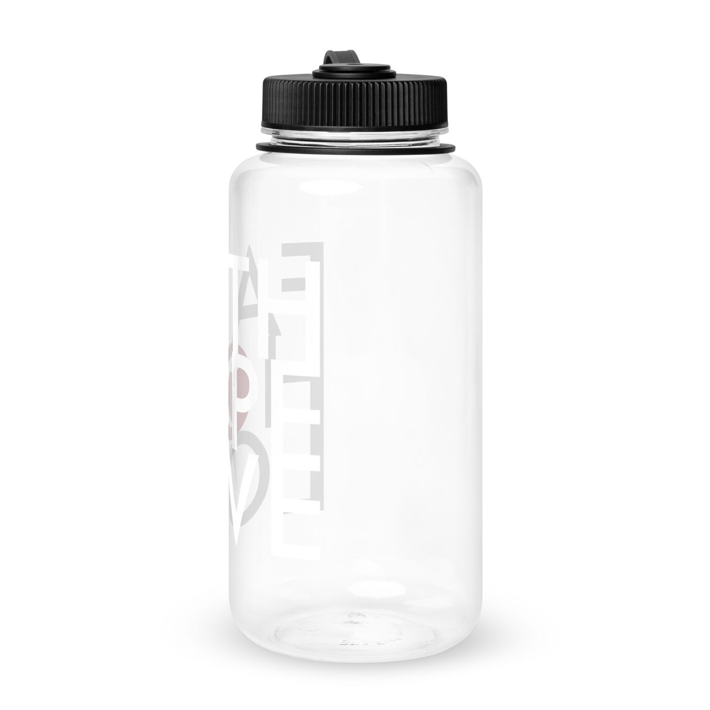 FHL Wide Mouth Plastic Water Bottle