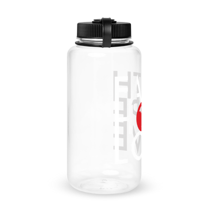 FHL Wide Mouth Plastic Water Bottle